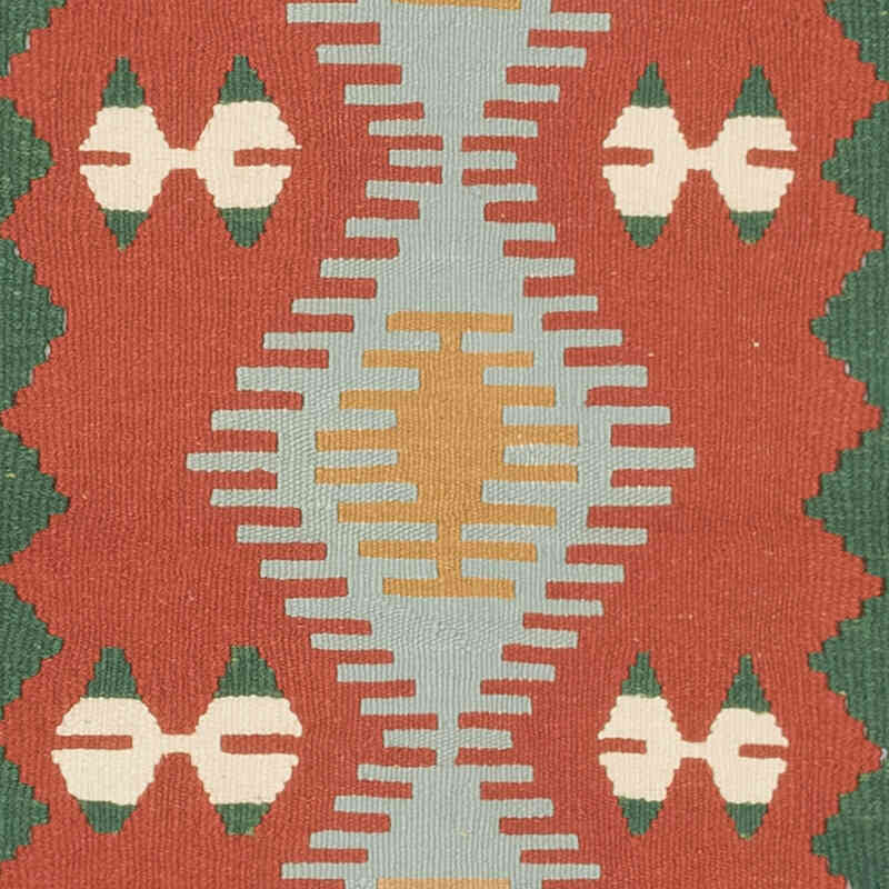 Yeni Kök Boya El Dokuma Kilim - 112 cm x 177 cm - K0081976