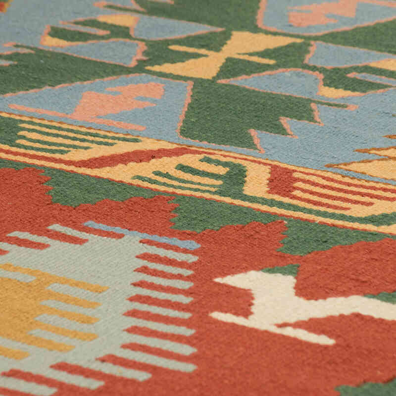 Yeni Kök Boya El Dokuma Kilim - 112 cm x 177 cm - K0081976