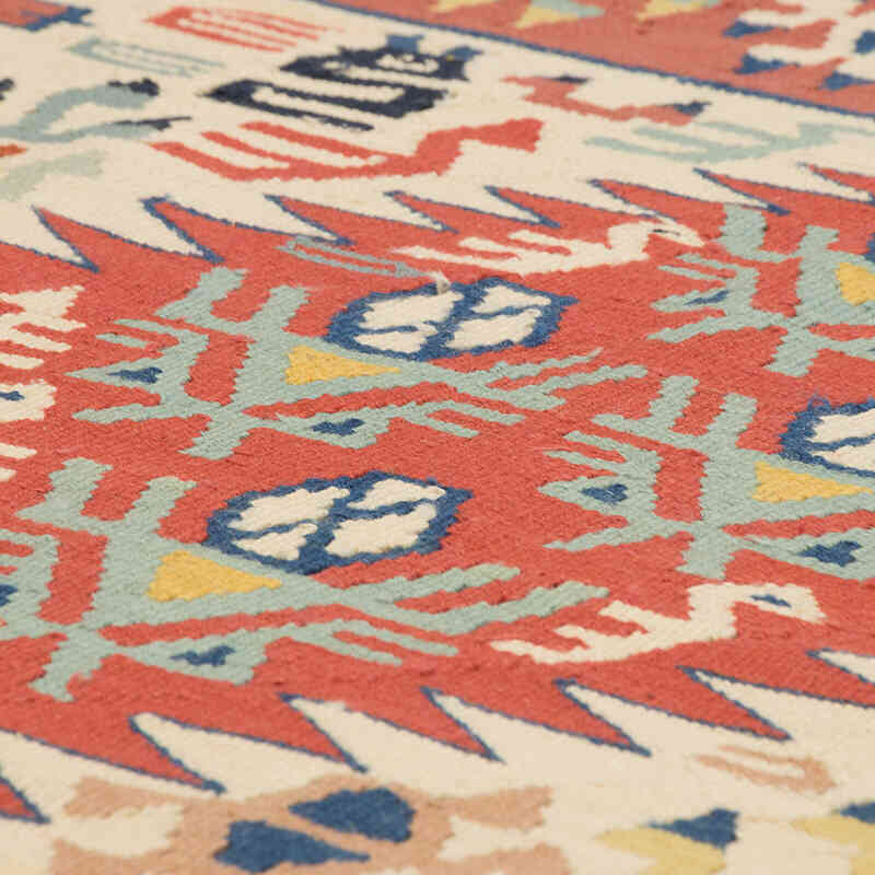 Yeni Kök Boya El Dokuma Kilim - 106 cm x 198 cm - K0081977