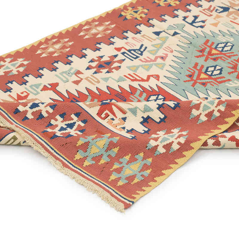 Yeni Kök Boya El Dokuma Kilim - 106 cm x 198 cm - K0081977