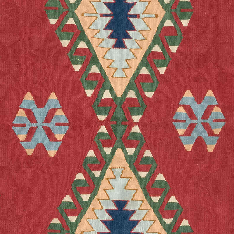 New Handwoven Turkish Kilim Rug - 4'  x 5' 10" (48" x 70") - K0081978