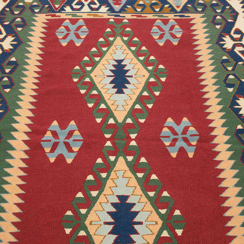 New Handwoven Turkish Kilim Rug - 4'  x 5' 10" (48" x 70") - K0081978