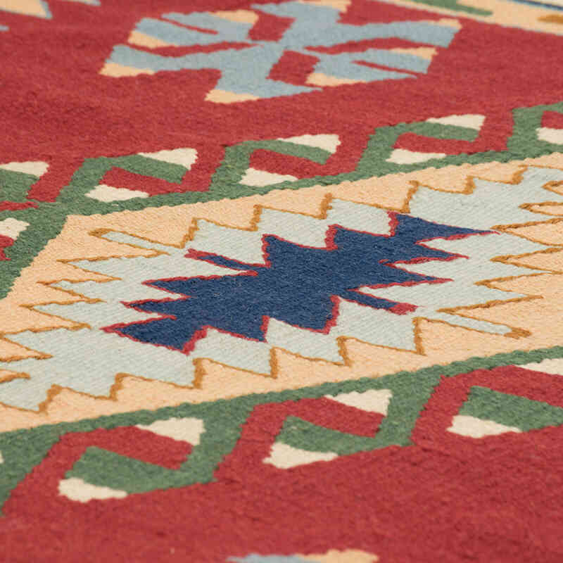 New Handwoven Turkish Kilim Rug - 4'  x 5' 10" (48" x 70") - K0081978