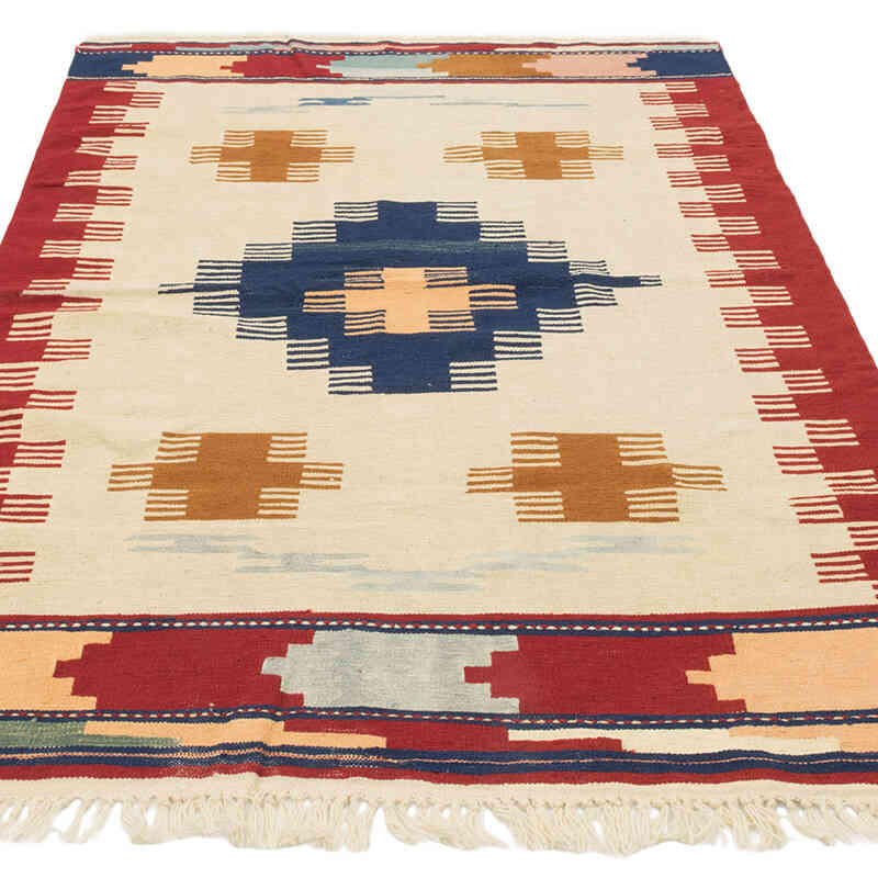 Nueva Alfombra Turca Kilim - 120 cm x 182 cm - K0081979