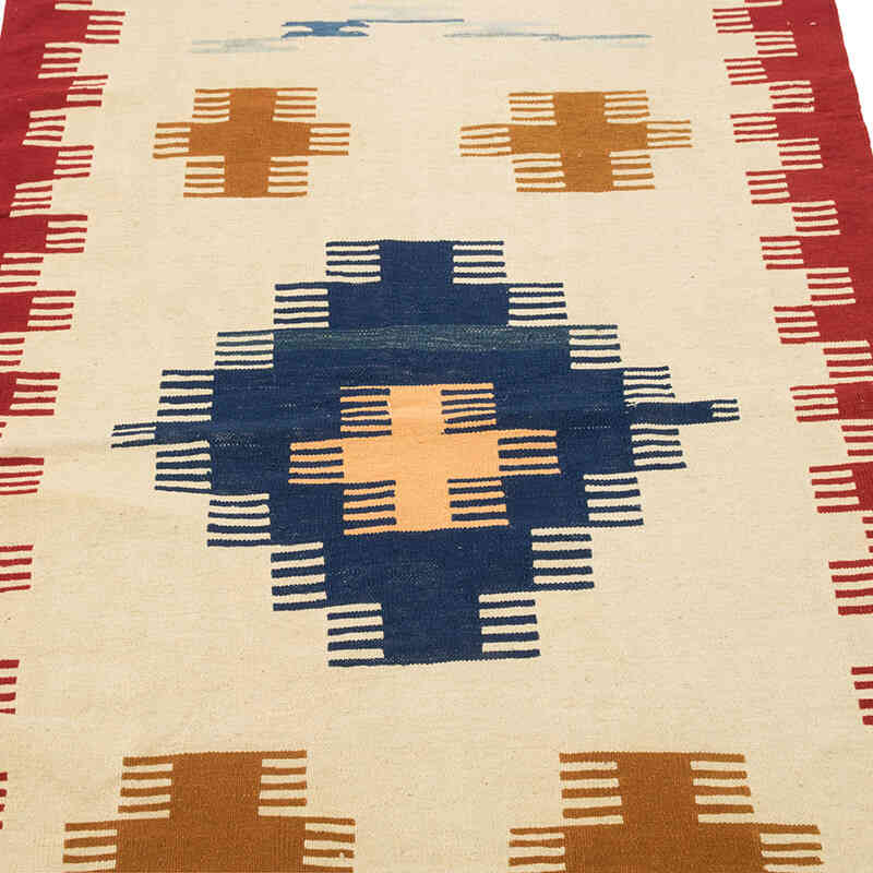 Nueva Alfombra Turca Kilim - 120 cm x 182 cm - K0081979