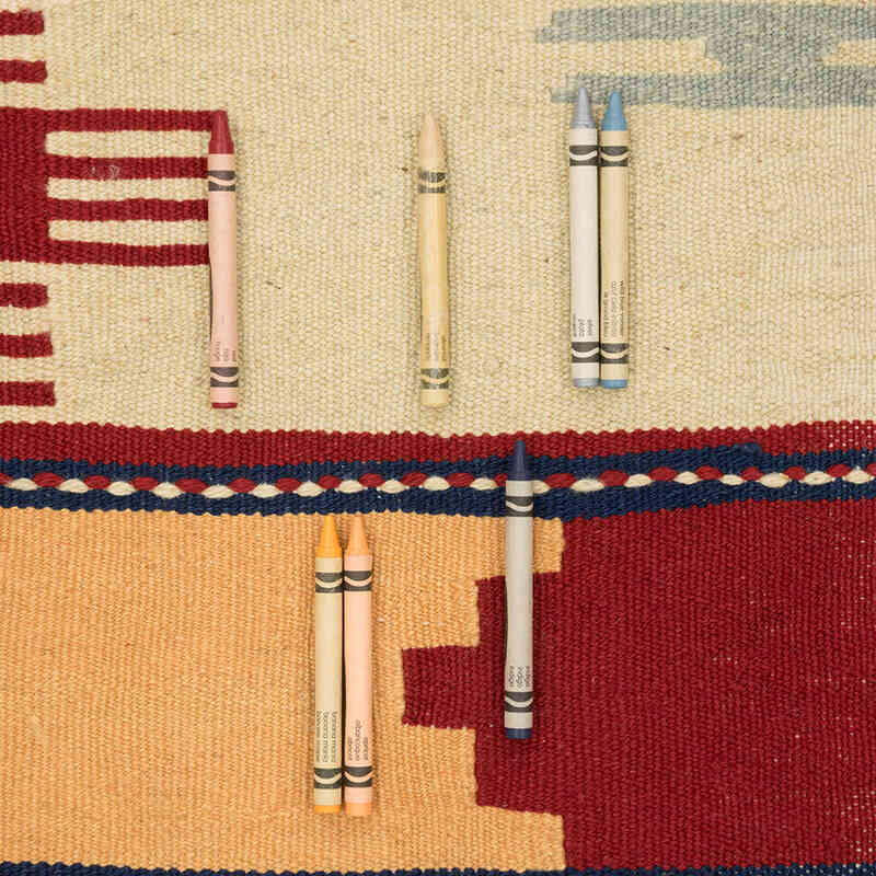 Nueva Alfombra Turca Kilim - 120 cm x 182 cm - K0081979