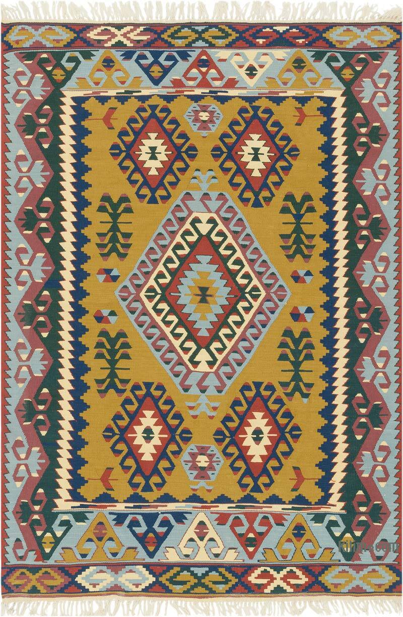 Nueva Alfombra Turca Kilim - 140 cm x 200 cm - K0081981