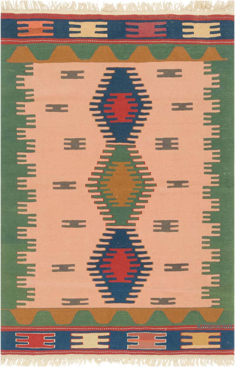 Yeni Kök Boya El Dokuma Kilim - 120 cm x 177 cm - K0081982