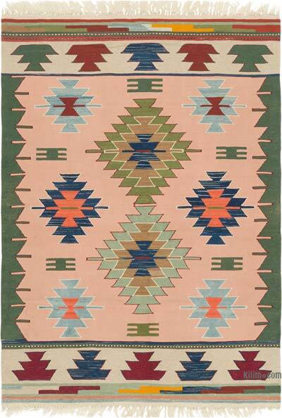 Yeni Kök Boya El Dokuma Kilim - 122 cm x 172 cm