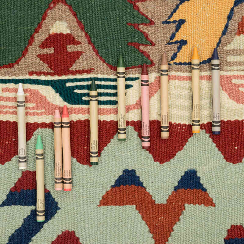 Nueva Alfombra Turca Kilim - 121 cm x 174 cm - K0081985