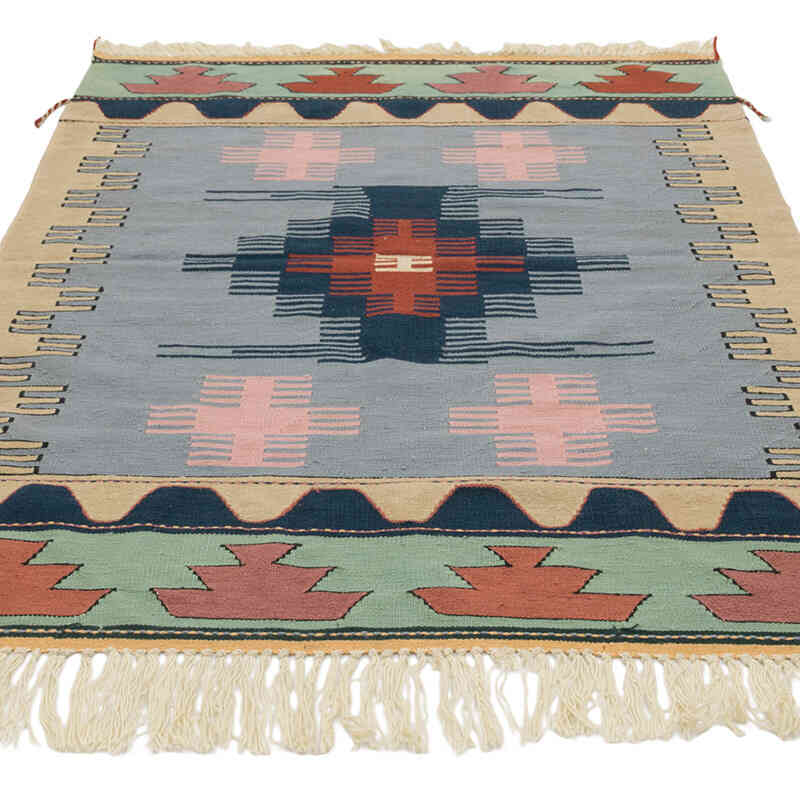 Nueva Alfombra Turca Kilim - 120 cm x 172 cm - K0081986