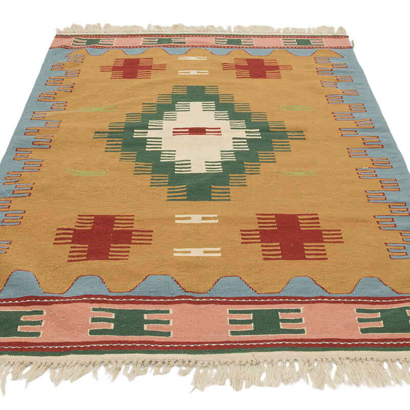 Nueva Alfombra Turca Kilim - 123 cm x 182 cm - K0081987