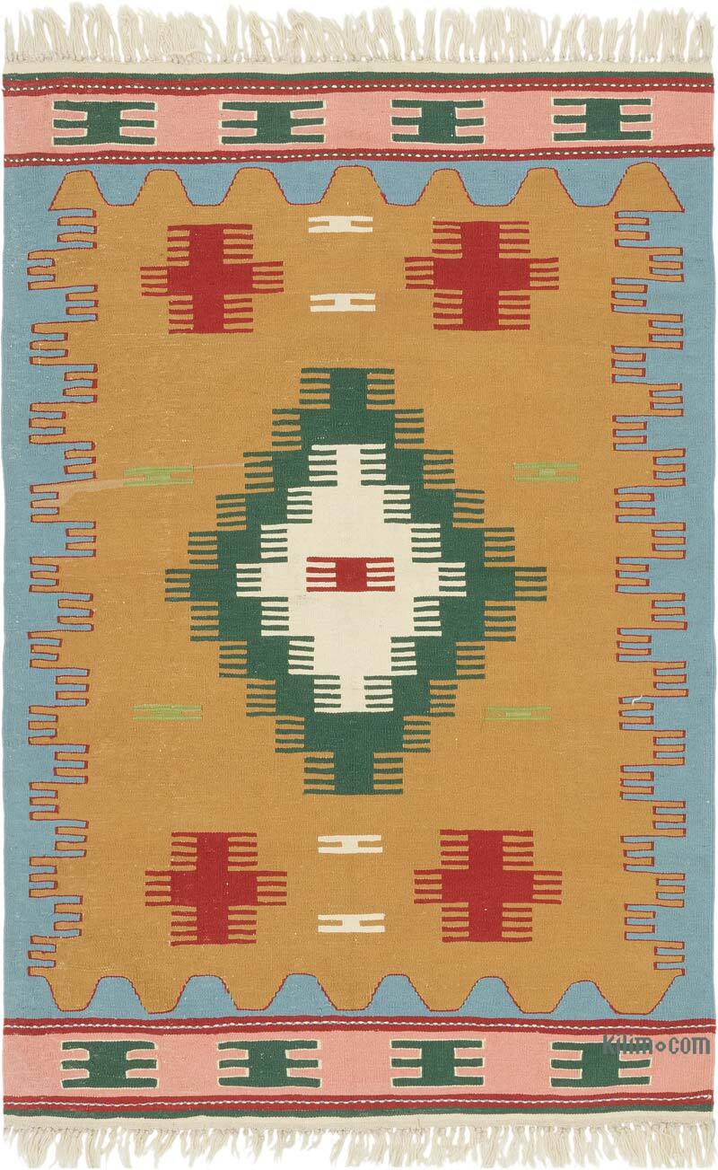 Nueva Alfombra Turca Kilim - 123 cm x 182 cm - K0081987