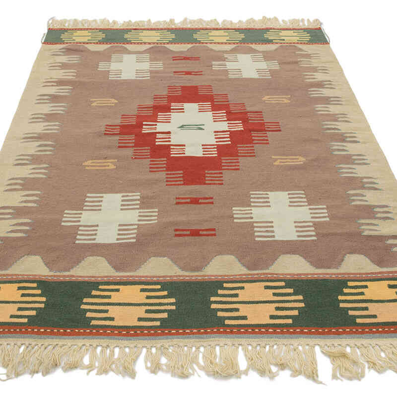 Nueva Alfombra Turca Kilim - 118 cm x 191 cm - K0081989