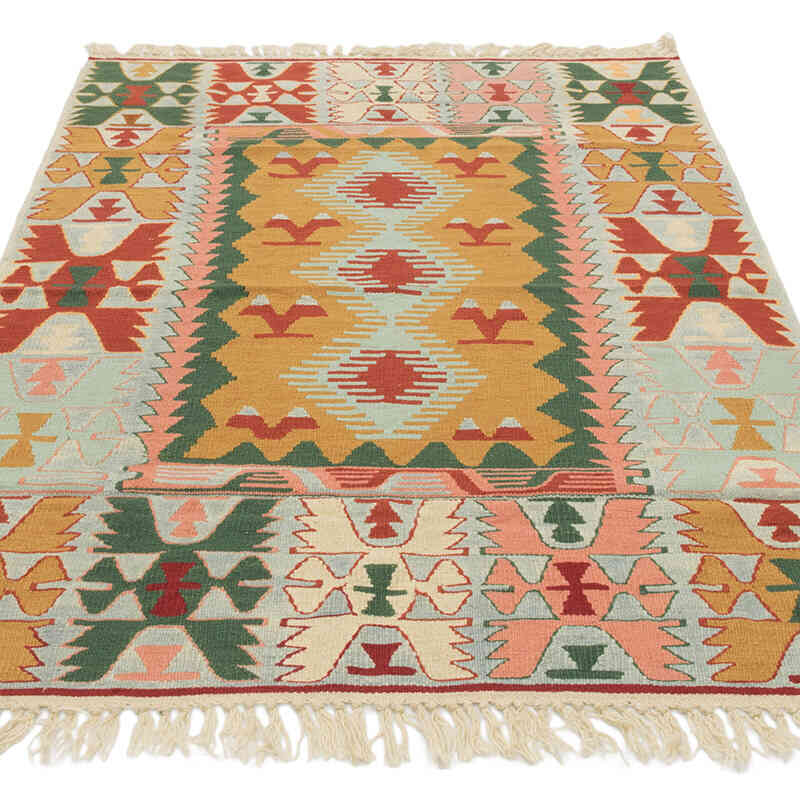 Nueva Alfombra Turca Kilim - 119 cm x 172 cm - K0081990