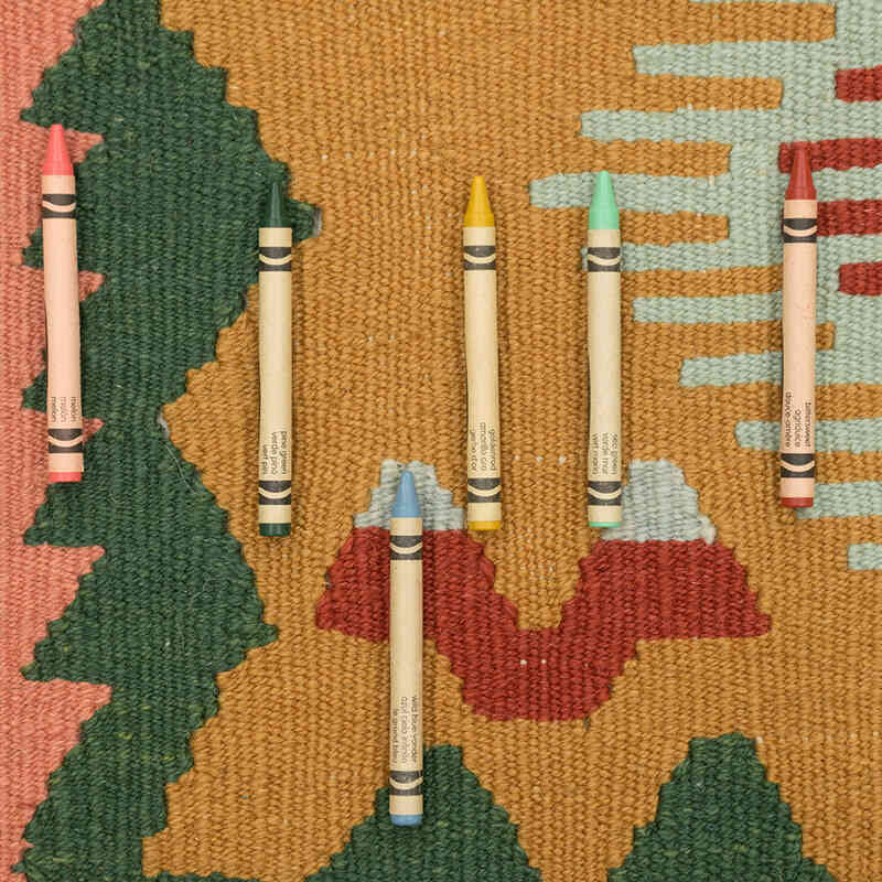 Nueva Alfombra Turca Kilim - 119 cm x 172 cm - K0081990