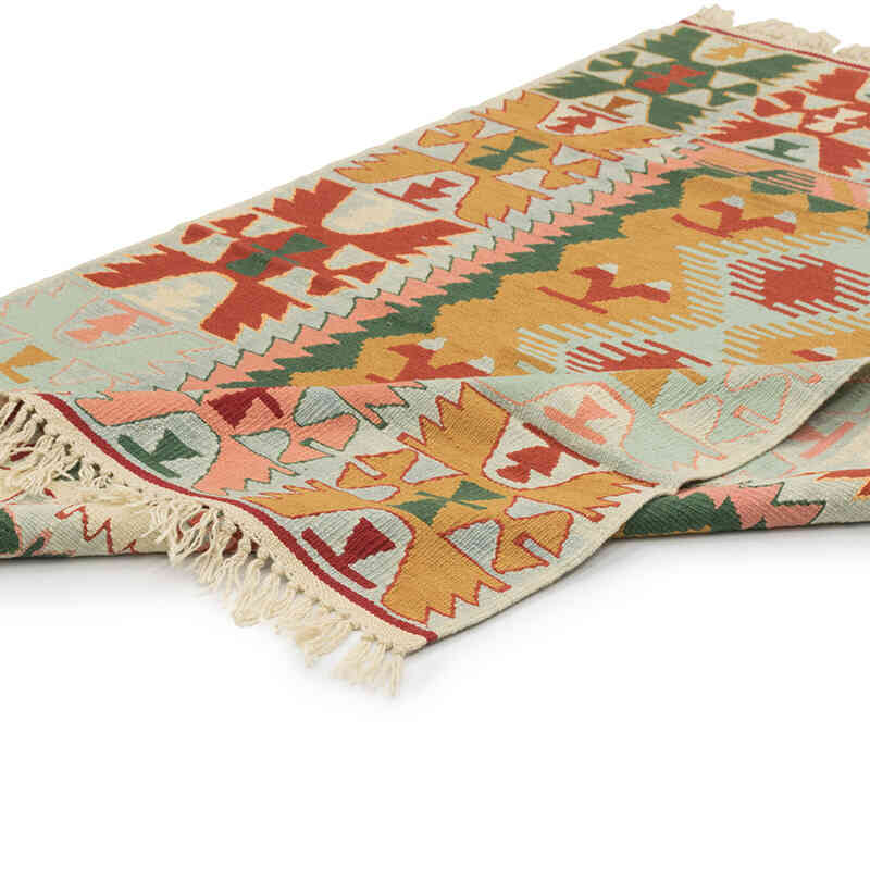 Nueva Alfombra Turca Kilim - 119 cm x 172 cm - K0081990
