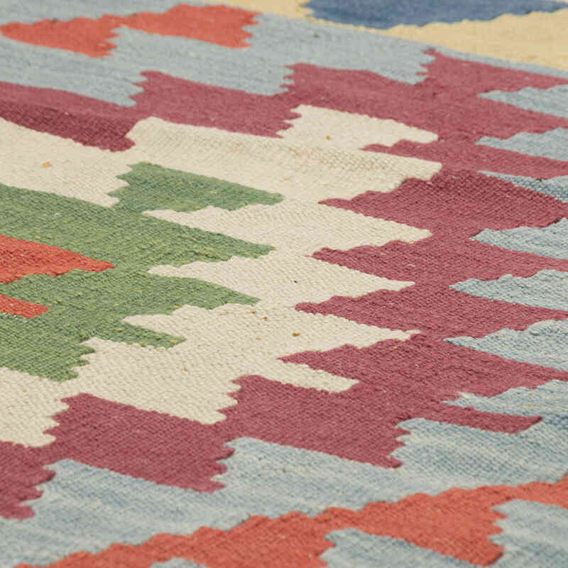 Yeni Kök Boya El Dokuma Kilim - 122 cm x 175 cm - K0081991