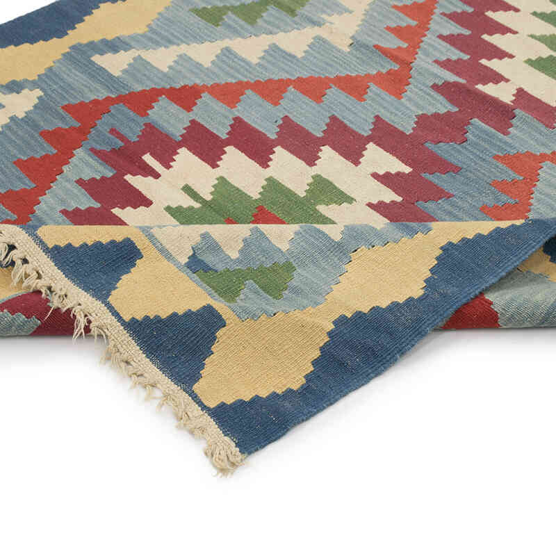 Yeni Kök Boya El Dokuma Kilim - 122 cm x 175 cm - K0081991