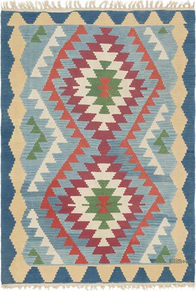 Yeni Kök Boya El Dokuma Kilim - 122 cm x 175 cm