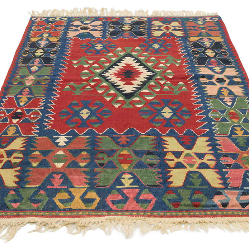 Yeni Kök Boya El Dokuma Kilim - 120 cm x 172 cm - K0081992
