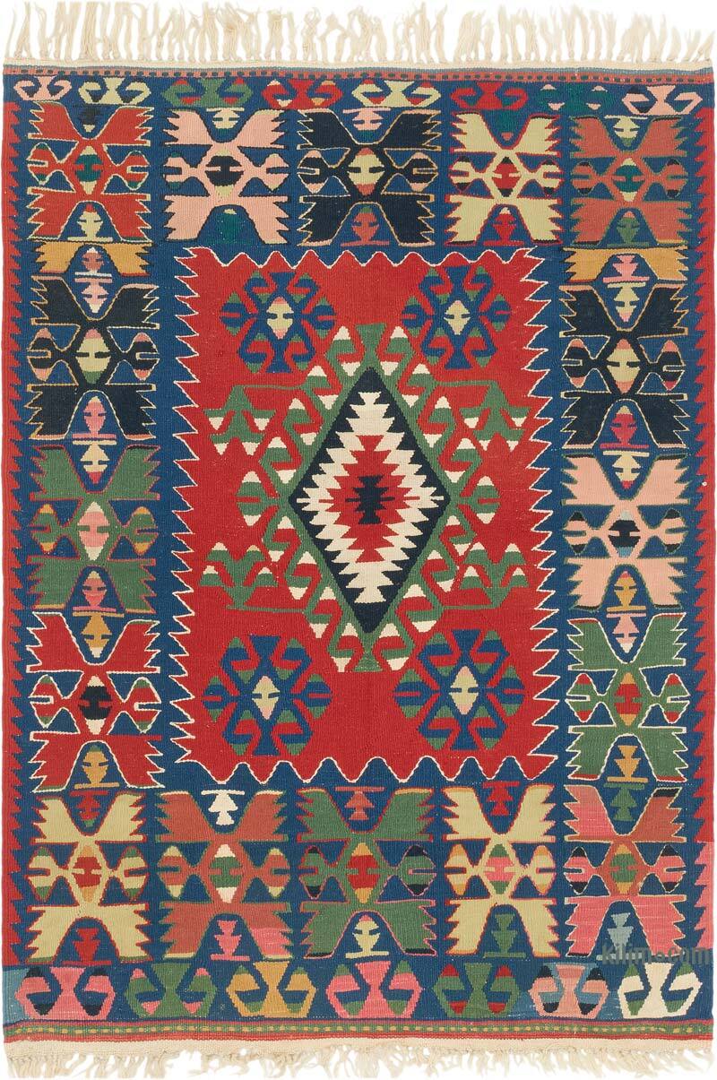 Yeni Kök Boya El Dokuma Kilim - 120 cm x 172 cm - K0081992