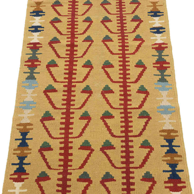Nueva Alfombra Turca Kilim - 60 cm x 183 cm - K0081995