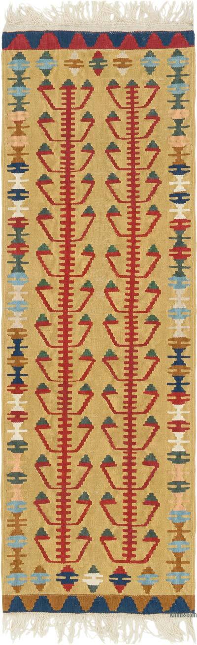 Yeni Kök Boya El Dokuma Kilim - 60 cm x 183 cm