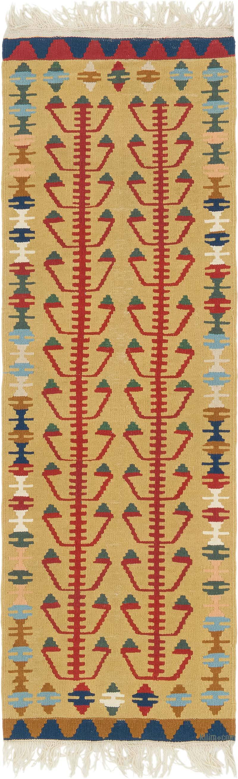 Nueva Alfombra Turca Kilim - 60 cm x 183 cm - K0081995