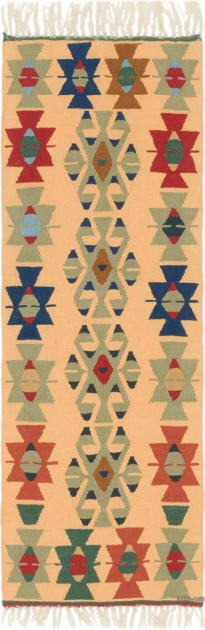 Yeni Kök Boya El Dokuma Kilim - 58 cm x 167 cm