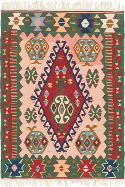 Yeni Kök Boya El Dokuma Kilim - 120 cm x 167 cm