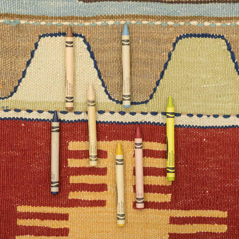 Yeni Kök Boya El Dokuma Kilim - 119 cm x 171 cm - K0082001