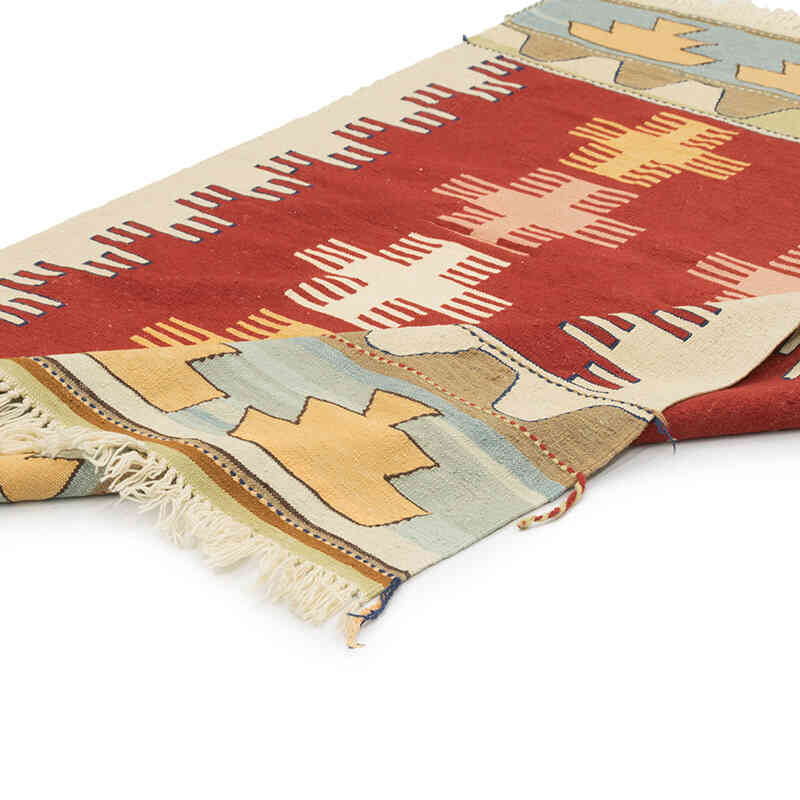 Yeni Kök Boya El Dokuma Kilim - 119 cm x 171 cm - K0082001