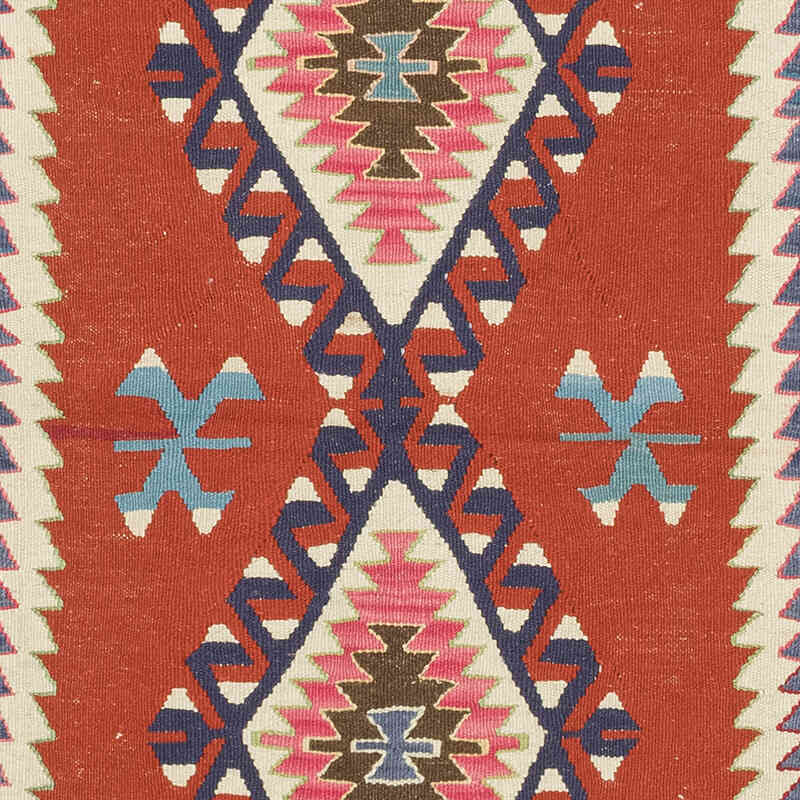 New Handwoven Turkish Kilim Rug - 3' 11" x 5' 10" (47" x 70") - K0082005