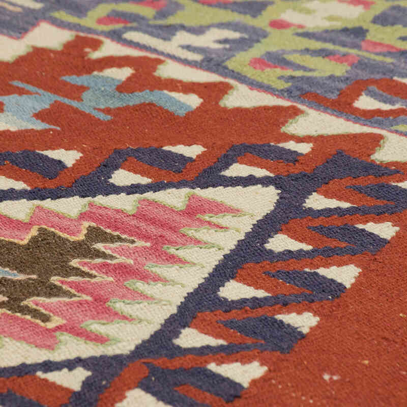 New Handwoven Turkish Kilim Rug - 3' 11" x 5' 10" (47" x 70") - K0082005