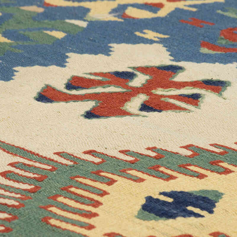 New Handwoven Turkish Kilim Rug - 3' 10" x 5' 5" (46" x 65") - K0082006
