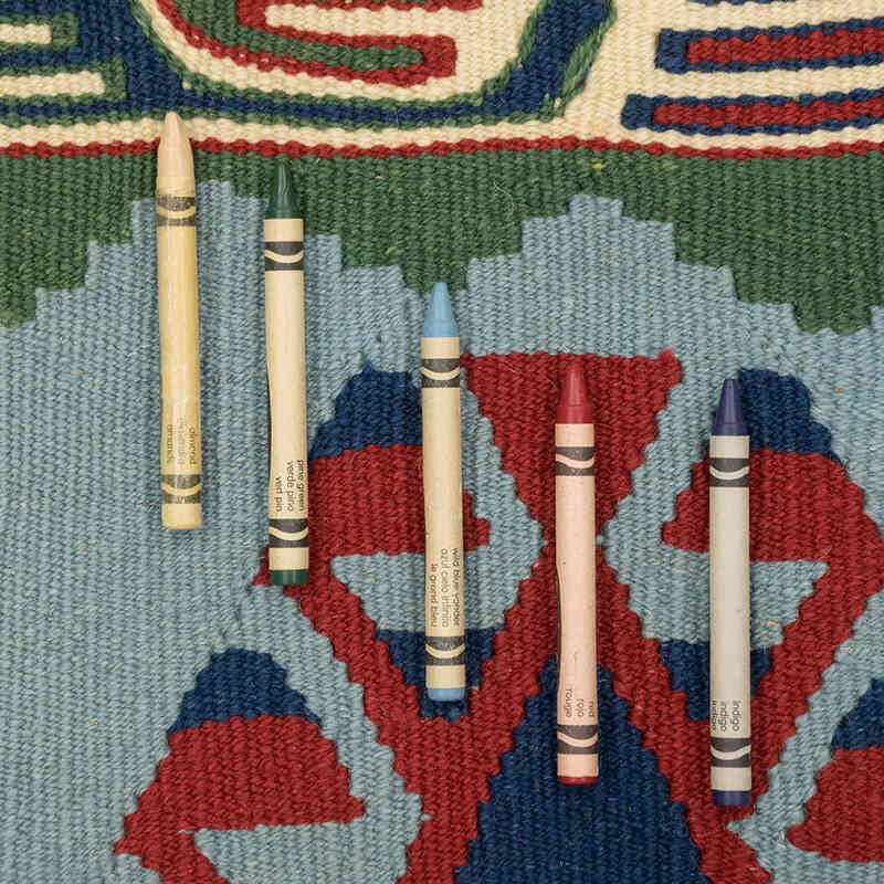 Yeni Kök Boya El Dokuma Kilim - 123 cm x 177 cm - K0082007