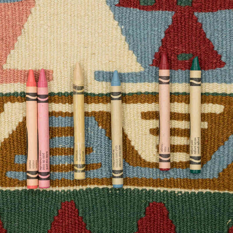 Yeni Kök Boya El Dokuma Kilim - 117 cm x 185 cm - K0082008