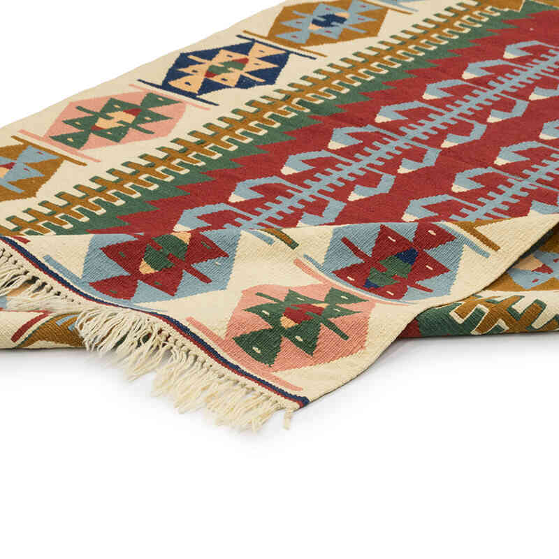 Yeni Kök Boya El Dokuma Kilim - 117 cm x 185 cm - K0082008