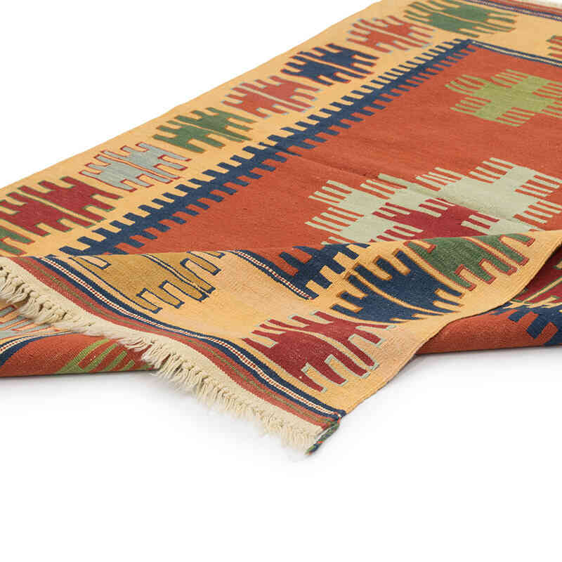 Nueva Alfombra Turca Kilim - 112 cm x 170 cm - K0082009