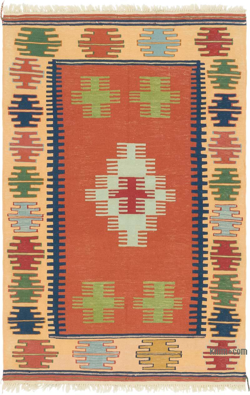 Nueva Alfombra Turca Kilim - 112 cm x 170 cm - K0082009