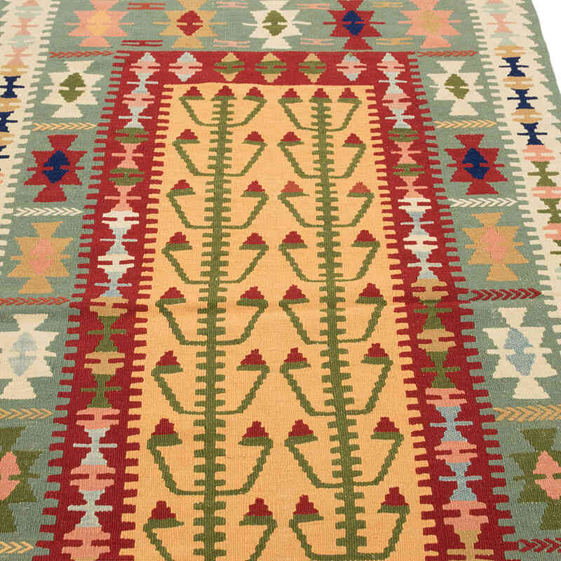 Yeni Kök Boya El Dokuma Kilim - 115 cm x 177 cm - K0082010