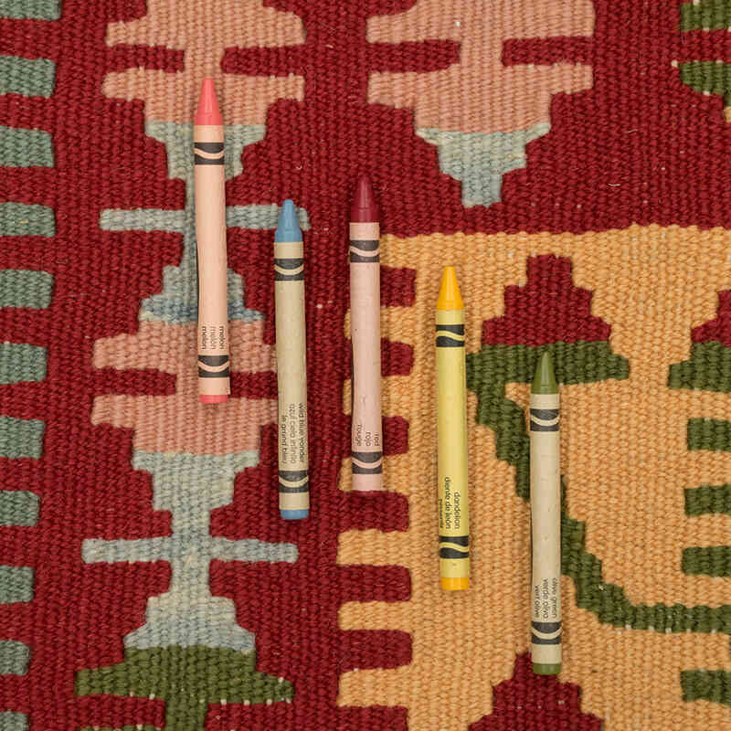Yeni Kök Boya El Dokuma Kilim - 115 cm x 177 cm - K0082010