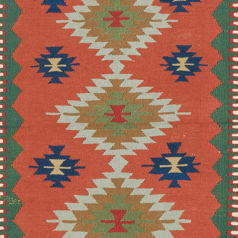 Yeni Kök Boya El Dokuma Kilim - 122 cm x 165 cm - K0082011