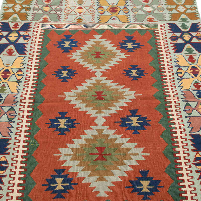 Yeni Kök Boya El Dokuma Kilim - 122 cm x 165 cm - K0082011