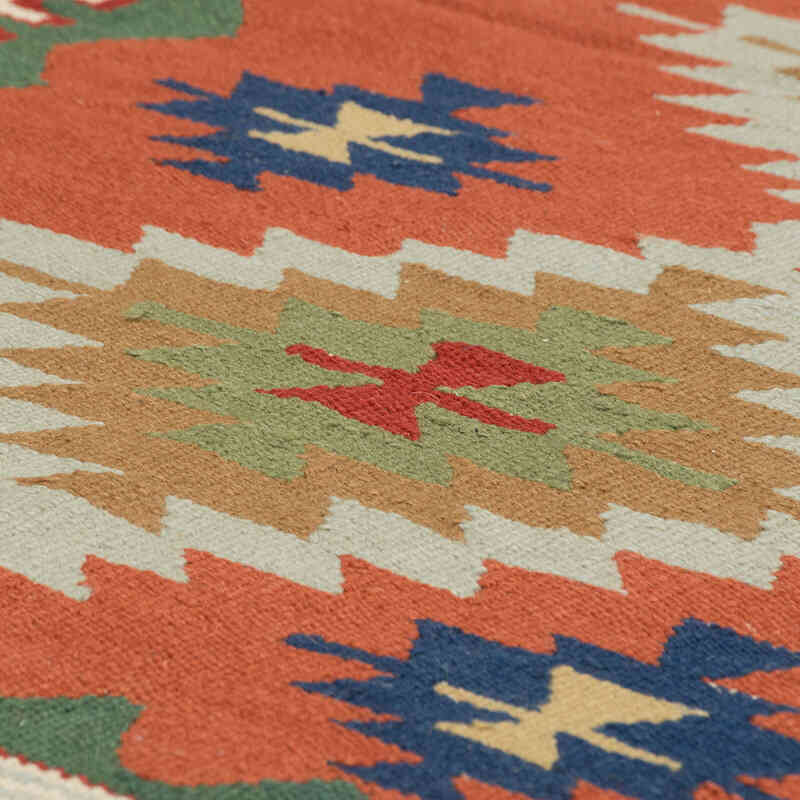 Yeni Kök Boya El Dokuma Kilim - 122 cm x 165 cm - K0082011