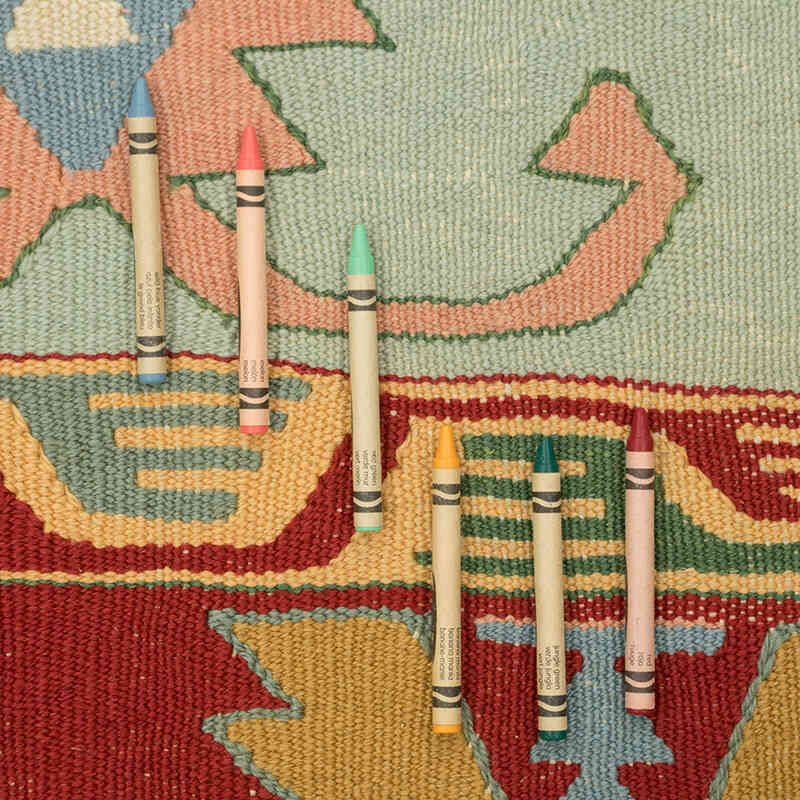 Nueva Alfombra Turca Kilim - 116 cm x 181 cm - K0082012