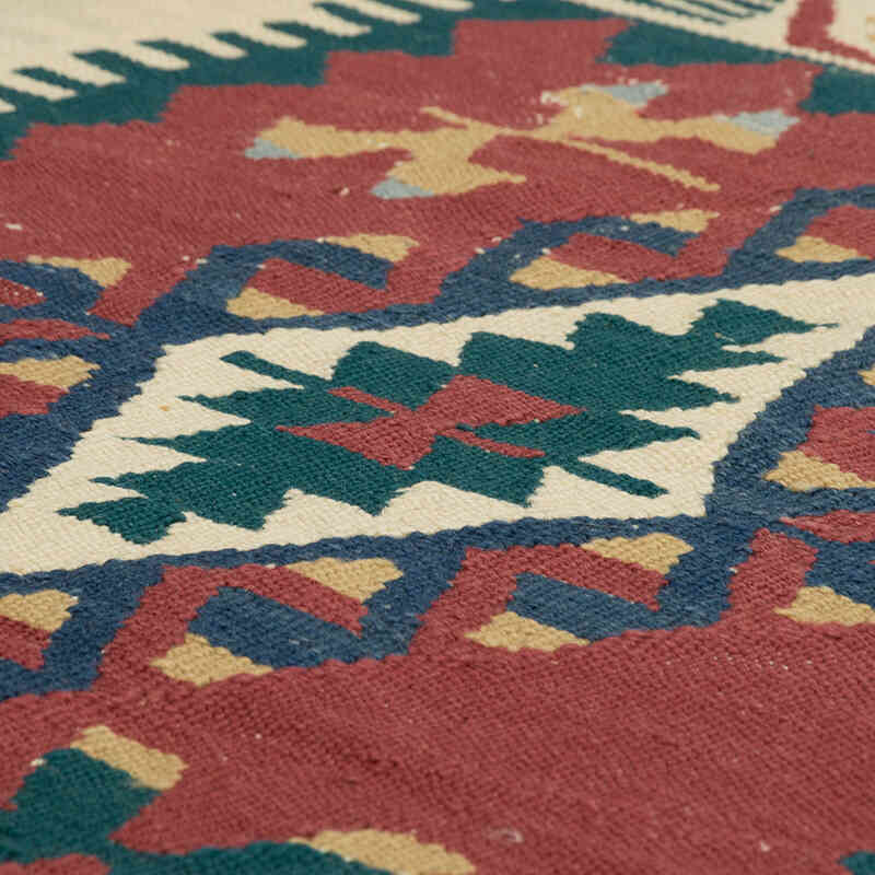Yeni Kök Boya El Dokuma Kilim - 118 cm x 178 cm - K0082014