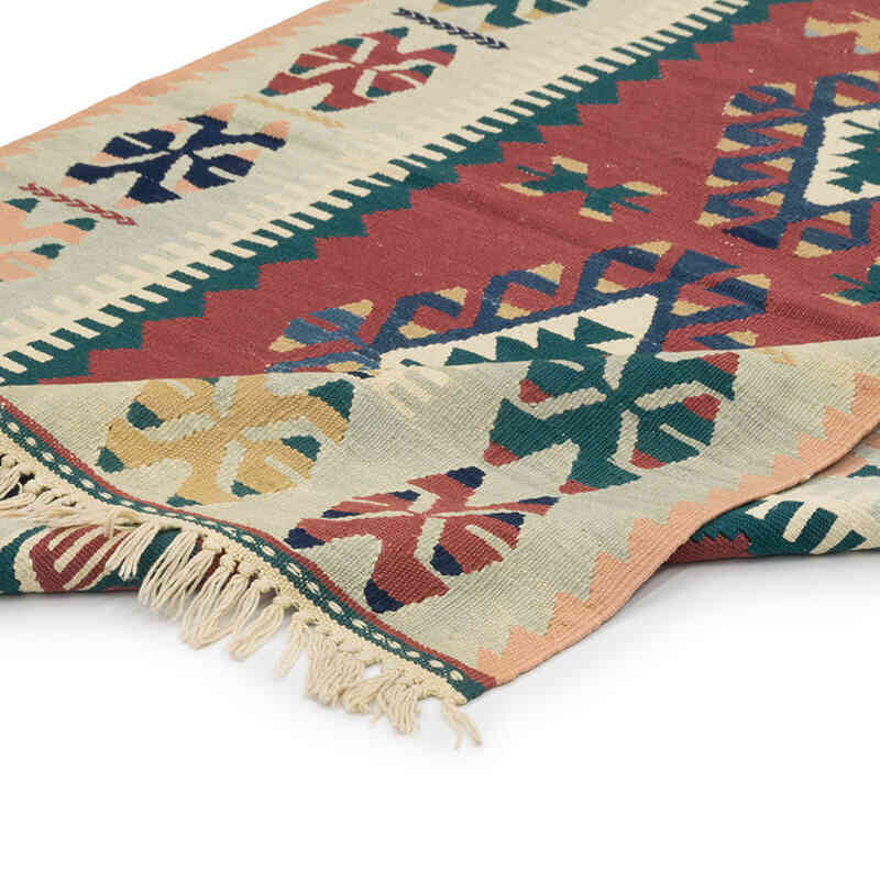 Yeni Kök Boya El Dokuma Kilim - 118 cm x 178 cm - K0082014