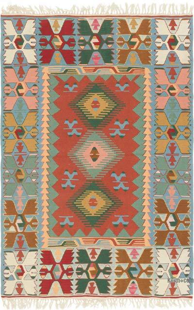Yeni Kök Boya El Dokuma Kilim - 120 cm x 176 cm